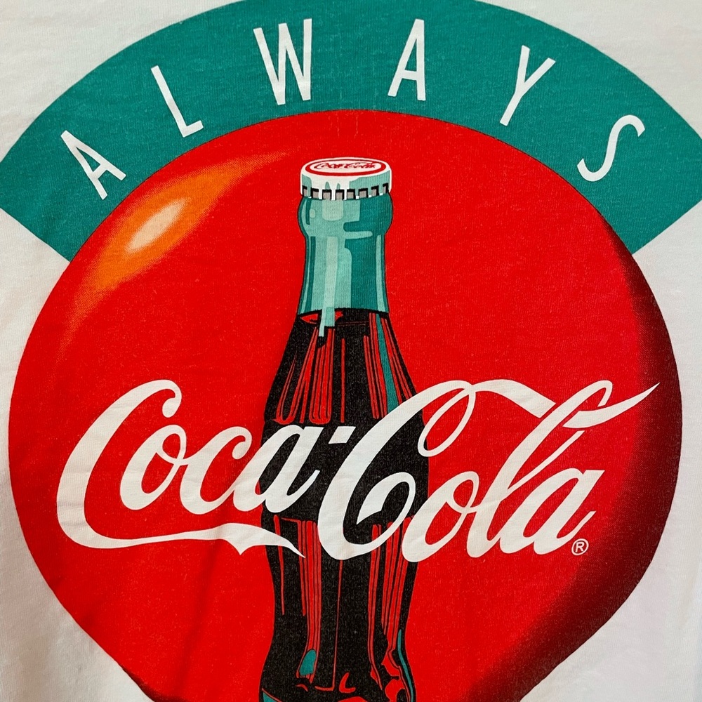 Coca-Cola graphic long sleeve tee